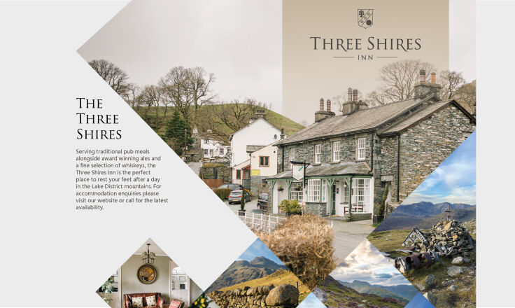 Three Shires Inn - Brochure Design
