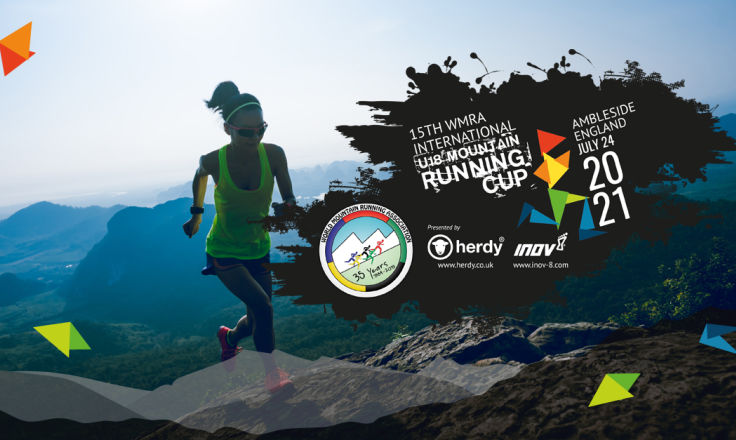 International Mountain Running Youth Cup Ambleside - Logo Design & Illustration
