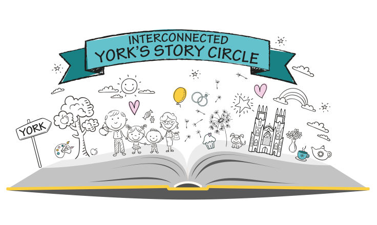 Interconnected York's Story Circle - Logo Design