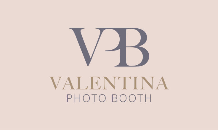 LATEST WORK - Valentina Photo Booth - Logo Design