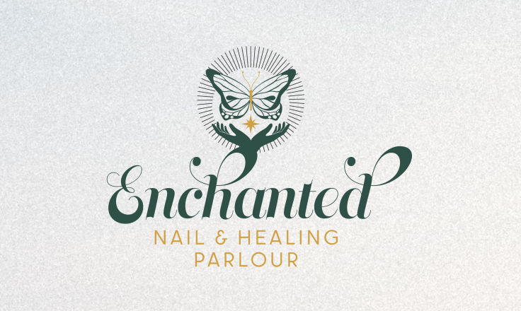 Enchanted Nail & Healing Parlour - Logo Design